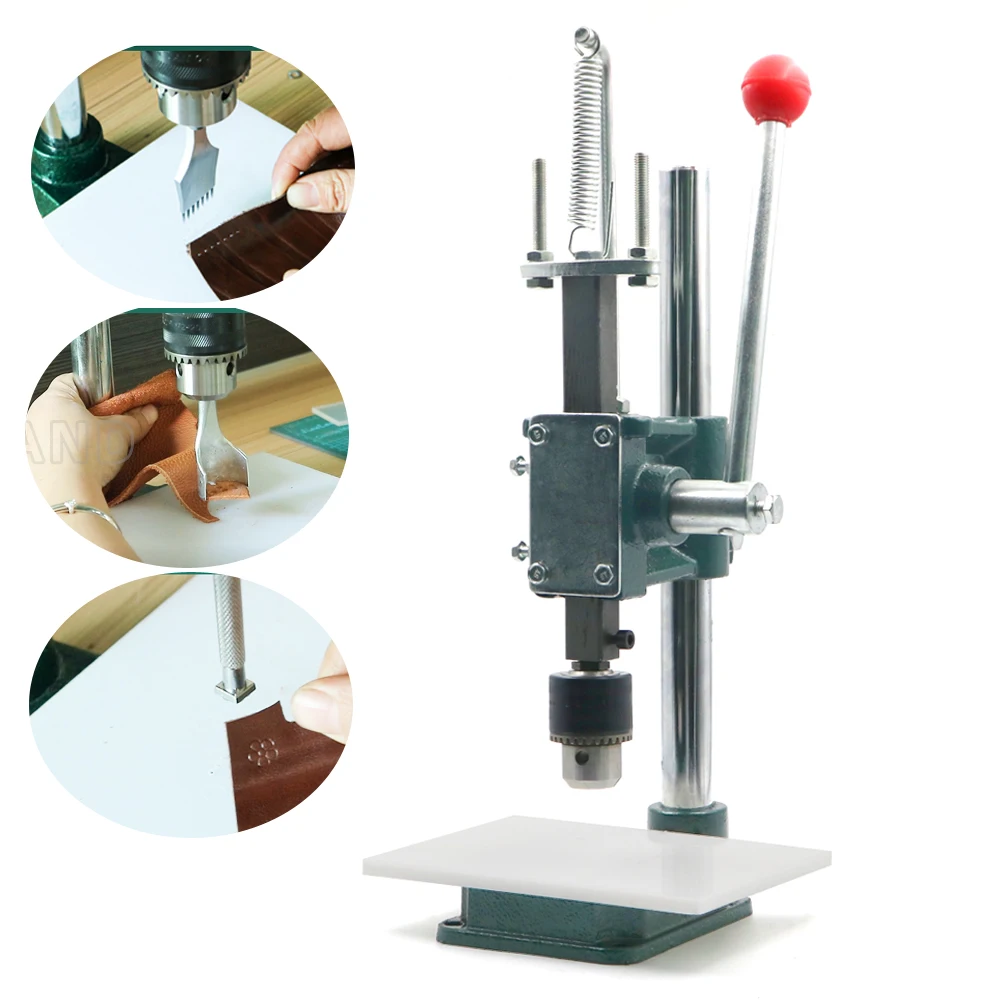 Leatherwork Hand Press - Máquina de perfuração de furo de