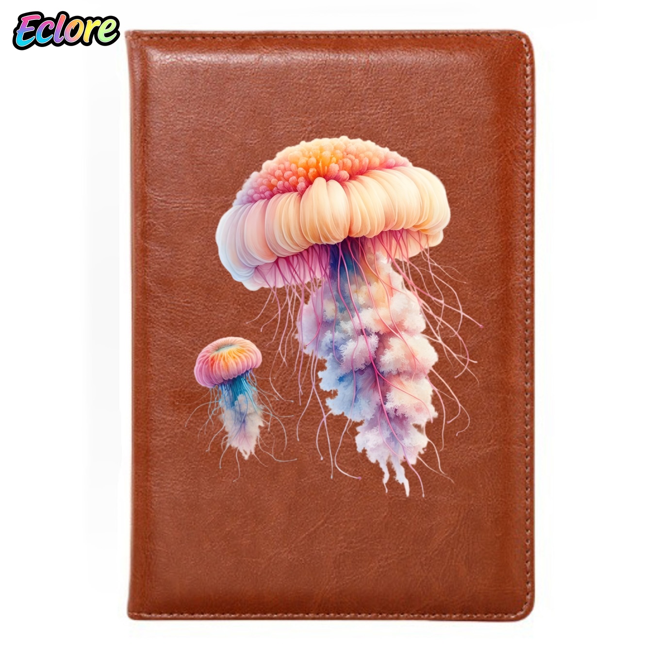 Leather Work Diary Covers - Caderno de Couro PU Colorido com