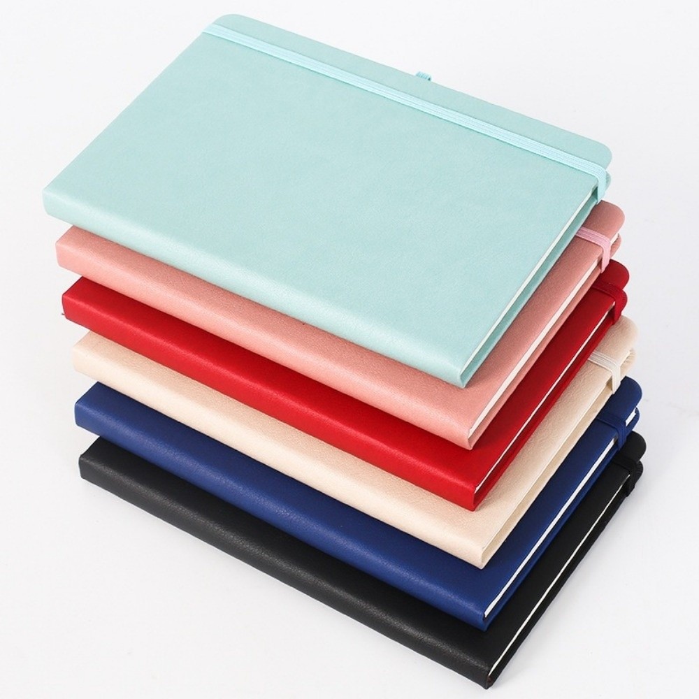 Cadernos de bolso mini com elá - Leather Work Diary Covers avaliação e preço
