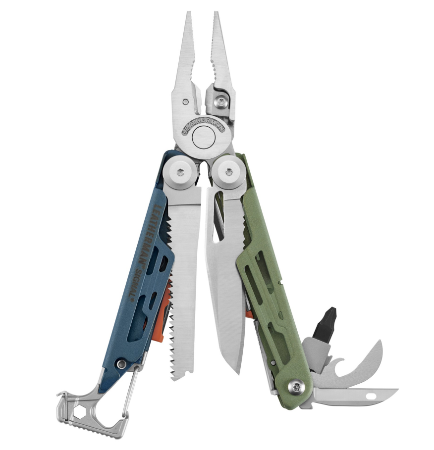 COURO-Camping Multitool com Ma - Leatherwork Machine avaliação e preço