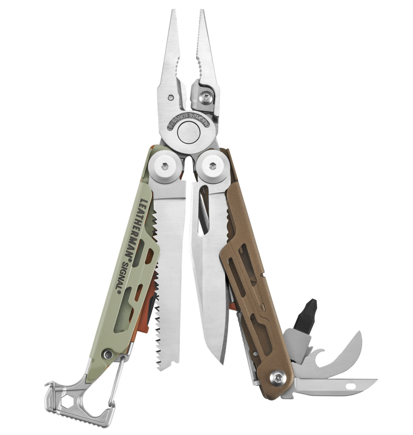COURO-Camping Multitool com Ma - Leatherwork Machine avaliação e preço