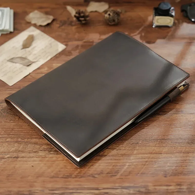 Nova Capa de Caderno/Diário B5 - Leather Work Diary Covers avaliação e preço