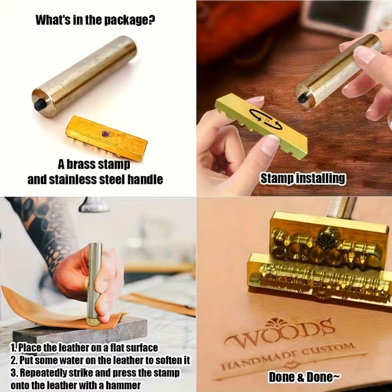 Carimbo de Ferro para Gravação - Leatherwork Hand Press avaliação e preço